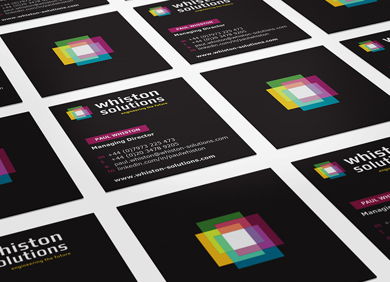 Whiston Solutions Business Cards